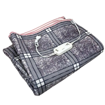 Електричне простирадло Electric Blanket 150х180 см Простирадло з підігрівом сірого кольору