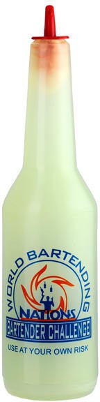 Бутилка для флейрингу Empire люмінесцентна h29 см (9903 EM), фото 1