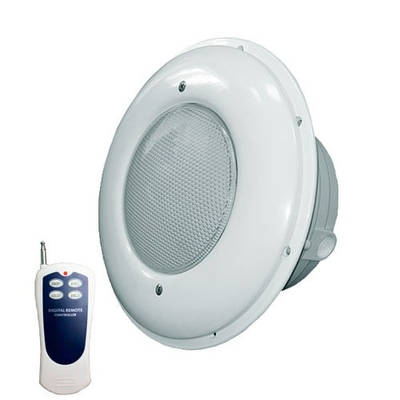 Вбудований LED прожектор до басейну Bridge BC0723, кольоровий, 15 Вт, з пультом, під бетон