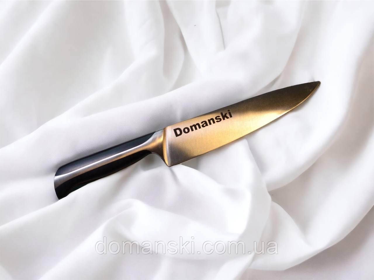 Ніж Domanski: незмінна гострота, елегантність і професіоналізм у кожному русі. Шеф нож.
