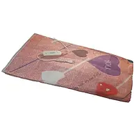 Электрическая простынь Electric Blanket 150х180 см Простынь с подогревом розового цвета с сердечками