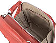 Невелика жіноча сумка, клатч з екошкіри David Jones червона, фото 10