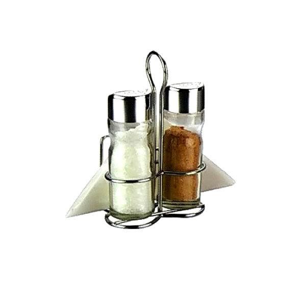Набір для спецій Bohmann (сіль/перець/підставка для серветок) 3 предмета (7803 BH), фото 1