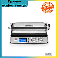 Вафельниця гриль DeLonghi CGH 1030D Мультипекар вафельниця 2000Вт (Мультимейкер з насадкою для вафель) Гриль