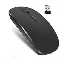 Бесшумная беспроводная мышка с USB передатчиком и Bluetooth соединение со встроенным аккумулятором