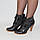Ботильйони жіночі it Girl 2169 чорні шкіра каблук розміри 41,42, фото 2