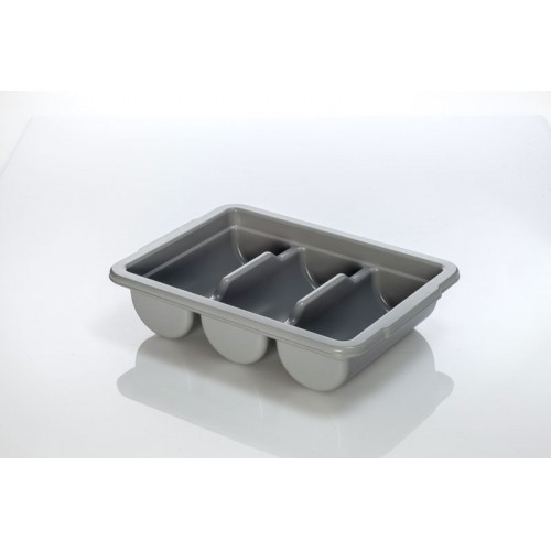 Лоток для столових приладів GastroPlast на 3 поділки (03CBGr ), фото 1