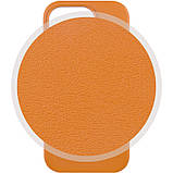 Шкіряний чохол Leather Case (AAA) with MagSafe and Animation для Apple iPhone 14 Pro (6.1") Golden Brown, фото 3