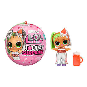 Игровой набор с куклой l.o.l.surprise! серии "holiday surprise" – мисс мерри