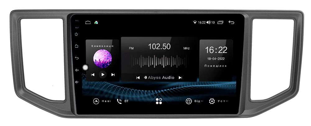 Штатна магнітола Abyss Audio SX-0374 для Volkswagen Crafter 2016+
