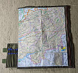 Підсумок під карти мапи Мультикам ППК-3 зі швидким скидом, кордура,  для військових ЗСУ НГУ, фото 9