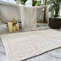 Коврик 16286A BATH MAT 0,9Х1,5 Бежевый с серым прямоугольник