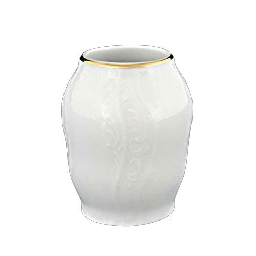 Підставка для зубочисток Thun Bernadotte (Обведення золото) d4,5 см h6 см фарфор (311011M з), фото 1