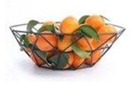 Фруктовниця DR Black d25 см довжина 27 см h13 см метал (6365332), фото 1