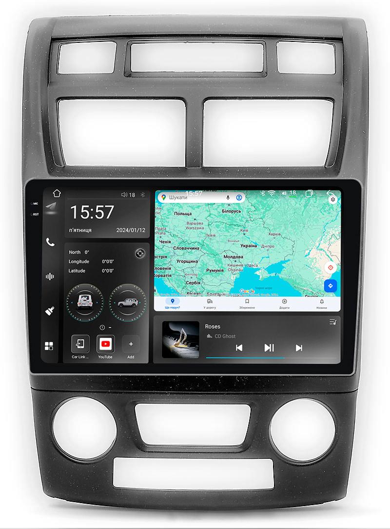 Штатна магнітола Abyss Audio WR-9196 для KIA Sportage（Клімат-контроль） 2004-2010