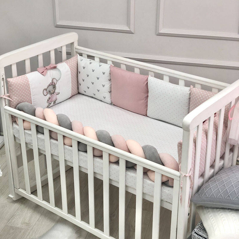 

Бортики + простынь Mouse пудра