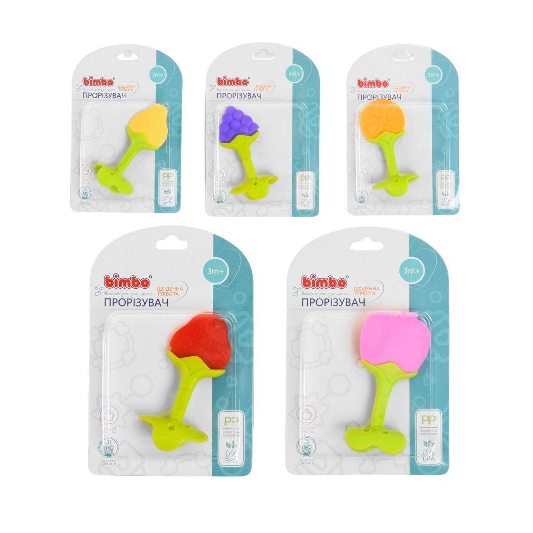 

Прорезыватель "Bimbo" 11609 Фрукты, 5 видов