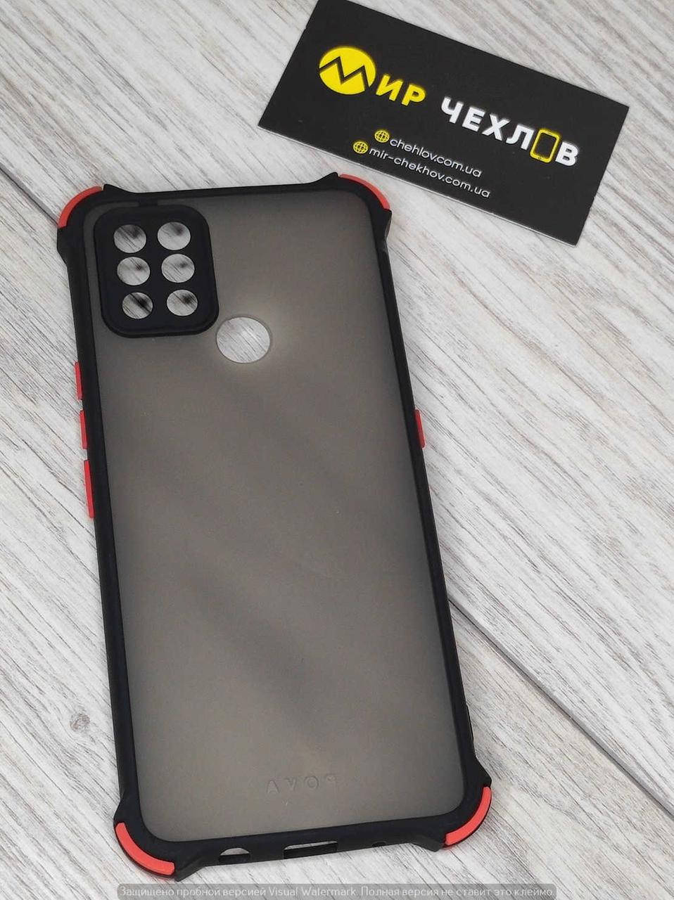 

Чохол Tecno Pova Shock Matte black 71470 Китай Китай*, Черный