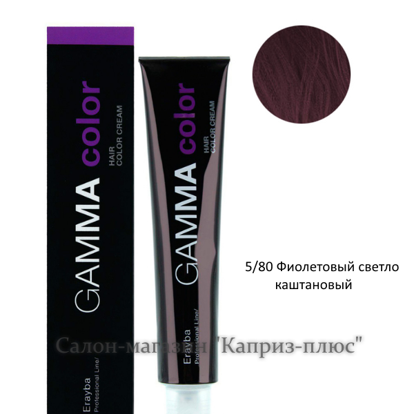 

Краска для волос ERAYBA GAMMA 5/80