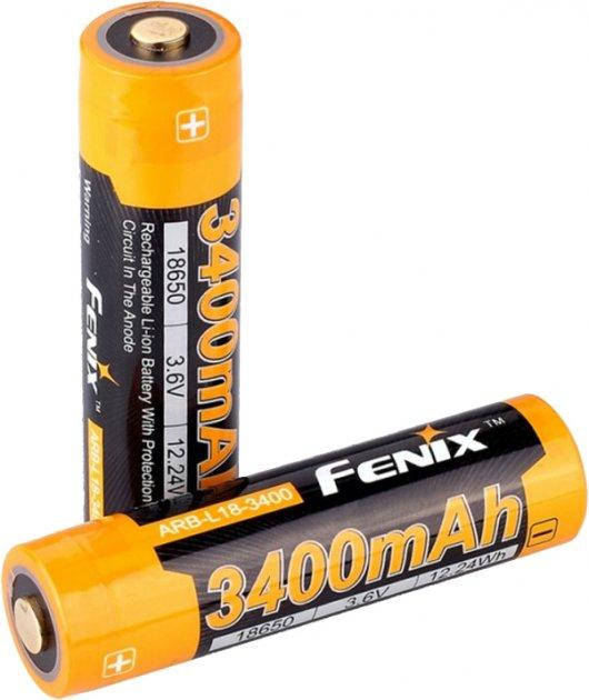 

Аккумулятор 18650 Fenix 3400 mAh ARB-L18-3400