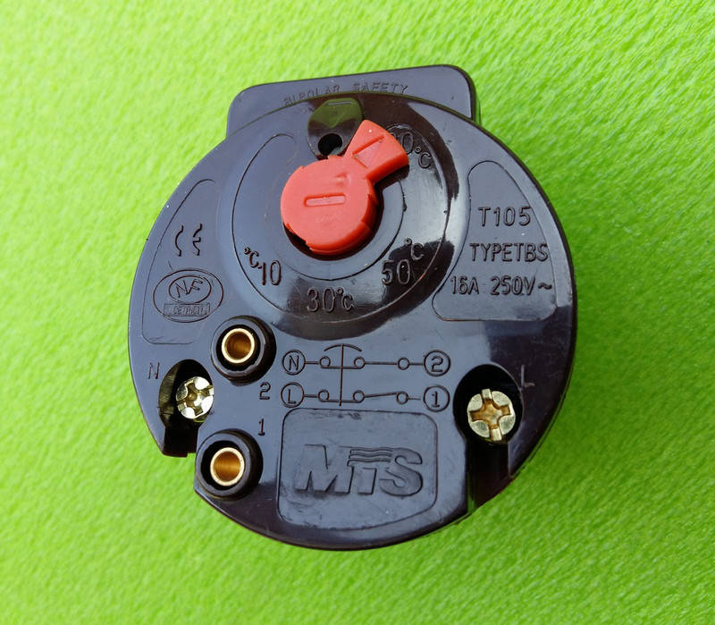 

Терморегулятор механический MTS / type TBS /16А /250V с термозащитой (для ТЭНов) / L=270мм (OASIS, Китай)