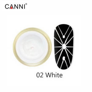 

Гель-паутинка CANNI 02 (белая), 5 мл