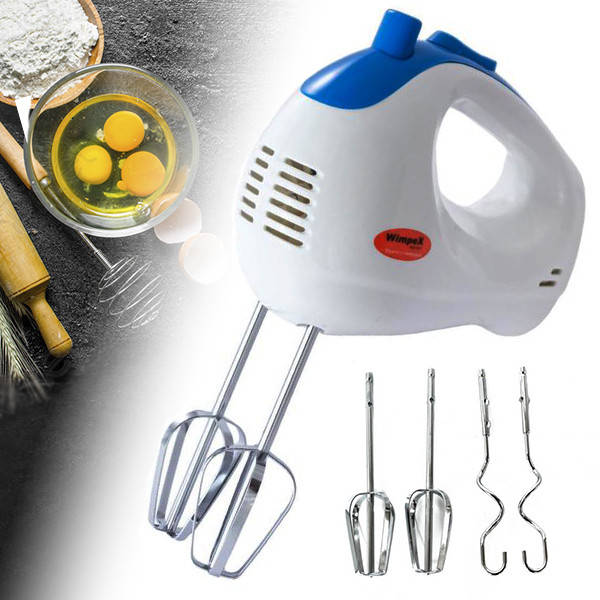 

Ручной кухонный миксер Wimpex WX-433 погружной с насадками, 250 W