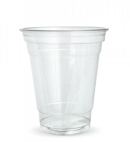 Склянка одноразова Turkey PET прозора 300 мл d9,5 см h11 см поліетилен (012501/50/1000), фото 1