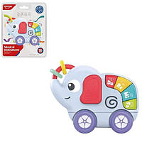 Піаніно для малюків Huanger "Слоненя", дитяче піаніно, музична іграшка для малюків (ED0546)
