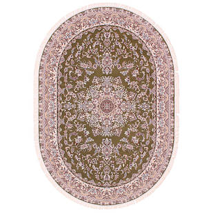 Доріжка східна класика ESFEHAN 5978A ширина 1,5 Зелений