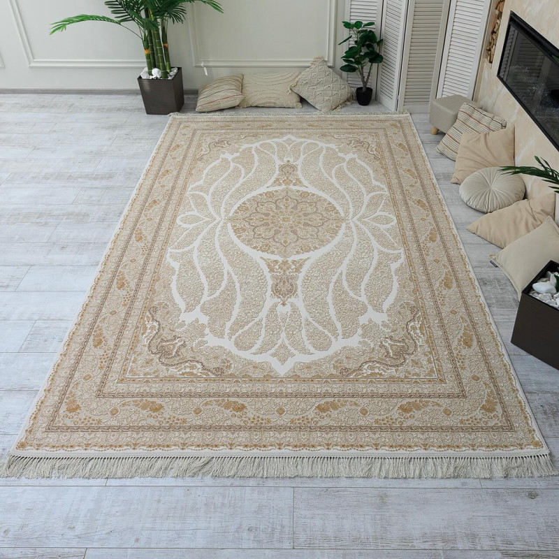 Килим JADDOR R309C 1,6Х2,3 Кремовий прямокутник