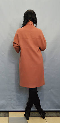 Пальто теракотове Sassofono 509301 48 розмір, фото 2