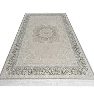 Килим LA MERIDIAN V666A 1,6Х2,3 Бежевий із зеленим прямокутник