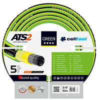 Поливочный шланг Cellfast GREEN ATS, 3/4", 50м, 5 слоев, до 30 Бар, -20 +60°C (15-121) c