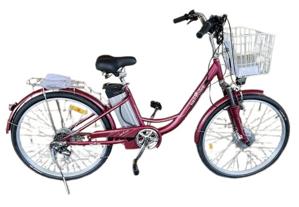 Електровелосипед KelbBike 26" 250W+PAS Червоний Velo