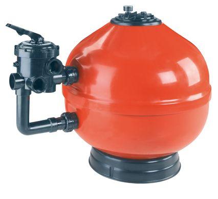 Фільтраційна ємність Vesubio 750 мм, 22 м3/година, бічний клапан 2", завантаження піску 245 кг, Astral