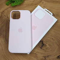 Силиконовый чехол Original Silicone Case with MagSafe Iphone 15 Light Pink