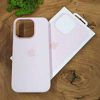 Силиконовый чехол Original Silicone Case with MagSafe Iphone 15 Pro Light Pink