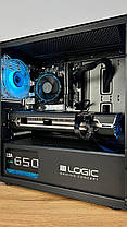 Б/в Під замовлення ігровий ПК Logic Concept Portos ARGB Mini Black MT| i3-12100F| 16GB RAM| 1000GB SSD| Radeon RX 5700 XT 8GB, фото 5