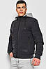Куртка чоловiча демicезонна графітового кольору 175214P, фото 2