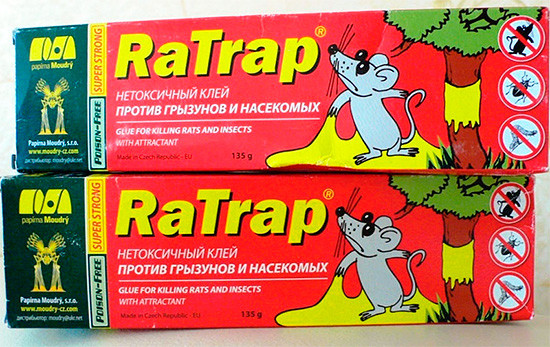Засіб клей RaTrap (Ра трап/Рапап)135 г — клей, що не висихає, для боротьби з гризунами та комахами