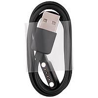 2E Зарядний кабель USB для смарт-годинника Alpha SQ, магнітний, чорний
