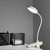 Настольная лампа 1213, светодиодный светильник (аккумулятор 1200mAh/MicroUSB/3W) White
