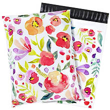 Кур'єрський пакет Poppies 255 х 330 + 40 клапан