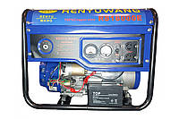 Генератор бензиновий Renyuwang RS18000E 3.2-3.5 кВт з однофазним AVR на ніжках. електростартер. бак 15 л l