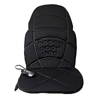 Масажна накидка на крісло Massage JB-100C 12/220V LY58 Масажер вібраційний на сидіння з пультом l