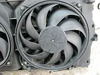 Вентилятор основного радіатора великий 1,6 HDI Експерт Peugeot Expert з 2007 по2012