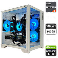 Сборка под заказ: игровой ПК GameMax Infinity Mini White Tower / AMD Ryzen 5 3600 (6 (12) ядер по 3.6 - 4.2