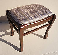 Банкетка дерев'яна Гармонія 45 см Fusion Furniture, колір горіх