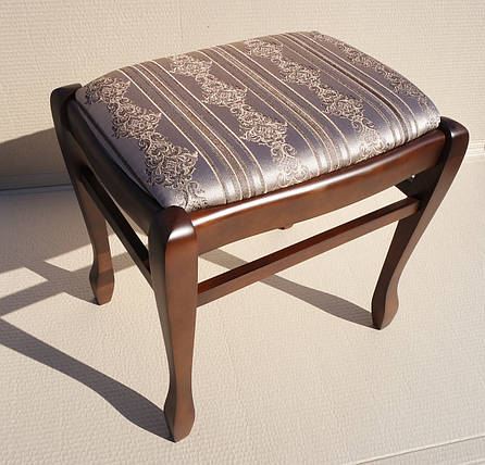Банкетка дерев'яна Гармонія 45 см Fusion Furniture, колір горіх, фото 1